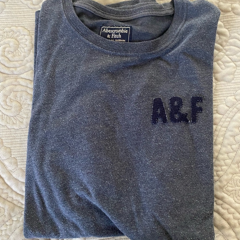 Mens Abercrombie fiche long sleeve shirt size s